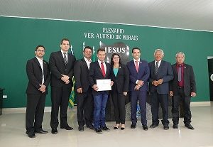 Luis Oblanche homenageado com cidadania honorária de Água-Branca